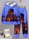 TEMU's New Christmas Children's Hooded Sweater Set 2 Pieces