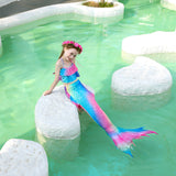 Kid Girl Swimsuit Mermaid Tail Swim Bikini