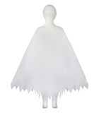 Halloween Children's Costume White Black Luminous Ghost Glow Cloak Shawl Party Dress Up