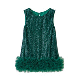 Kid Baby Girls Sequined Tank Princess Dress