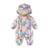 Baby Cotton Jumpsuit Crawling Going Out Winter Rompers