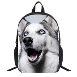 Kid Student  Schoolbag Cute Parrot Print Animal  Backpack 16 Inch