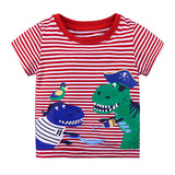 Kid Baby Boy Summer Knitted Bottoming T-Shirts