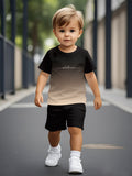 2026 New Sports Style Round Neck Short-sleeved Shorts Set Is Loose and Comfortable