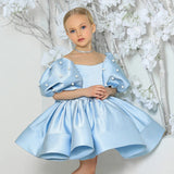 2-8T Kid Baby Girl Birthday Party Walk Show Princess Flower Wedding Dress