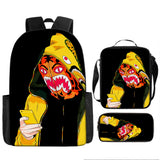 Kid Boy Girl Shark Cartoon Backpack School Bag