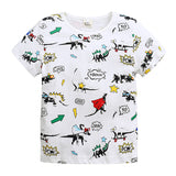 Kid Baby Boy Summer Knitted Bottoming T-Shirts