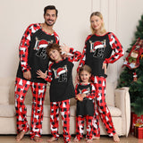 Family Matching Christmas Parent-child  Printed Loungewear Pajamas