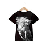 Kid Boy 3D Digital Printed Boys Short Sleeve Summer T-shirt