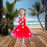 Kid Baby Girl Hawaiian Dance Costume Performance Dresses