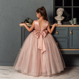 6M-12T Kid Baby Girl Flower Wedding Piano Dresses