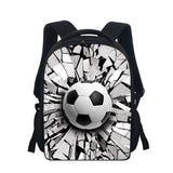 Kid School Bag Creative Football Portable Backpack