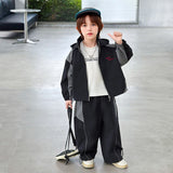 1-10T Kid Baby Boys Suit Casual Sports Long-sleeved 2 Pcs Set