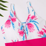 Family Matching Parent-child High-waisted One-piece Swimsuit