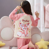 Kid Baby Girl Cotton Thin Parent-child Homewear Pajamas