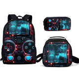 Kid Game Console Handle Schoolbag Students School Season 3 pcs/set