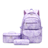 Kid Cross-border Printed Anti-splashing Backpack Schoolbags