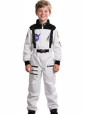 3-8T Kid Boy Girl Spacesuits Astronauts Pilots Performing Halloween Space Costumes