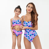 Swimsuit Parent-Child Mermaid Bikini Mother Daughter Swimsuit Girl