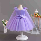 Kid Girls Birthday Violin Piano Host Performance Party Wedding Dress