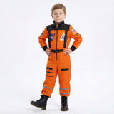 Children's Space Suits, Halloween Orange Astronaut Costumes, Holiday Party Shows Cosplay