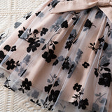 Kid Girls Spring Summer Flying Sleeves Floral Dresses
