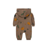 Baby Spring Autumn Onesie Fleece Boys Girls Long-sleeved Rompers