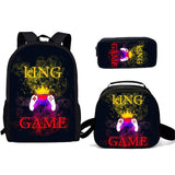 Kid Game Console Handle Schoolbag Students School Season 3 pcs/set
