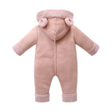 0-24M Baby Onesie Warm Fleece Winter Romper