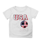 Kid Boy Girl USA Independence Day 250th Anniversary Fashion Summer T-Shirt