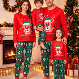 Family Matching Parent-child Christmas Loungewear Mother Daughter Pajamas