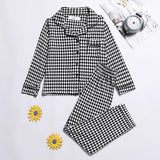 Kid Girl Pajamas Autumn Winter Long Sleeved Home Pajamas