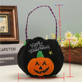 Handheld Pumpkin Bag Witch Ghost Owl Sugar Bag Halloween Decoration