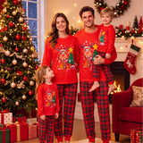 Family Matching Parent-child Christmas New Year Pajamas Loungewear