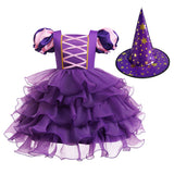 Halloween Party Children's Ceremony Princess Dress Child Cake Dress Child Skirt Cosplay Costume