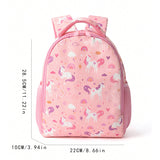 Kid Student Backpack Rainbow Travel Leisure Schoolbags