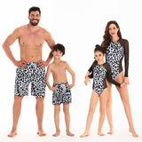 Family Matching Parent-child Swimsuit Bikini Elastic Waist Swimsuit