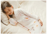 Kid Girl Suit Cartoon Cute  Loungewear Spring Pajamas