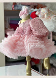 Kid Girl Princess Sequined Tutu Catwalk Dresses