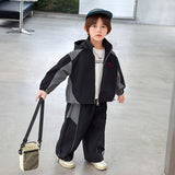 1-10T Kid Baby Boys Suit Casual Sports Long-sleeved 2 Pcs Set