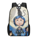 Kid Student Backpack Polyester Load-reducing Cartoon Bag
