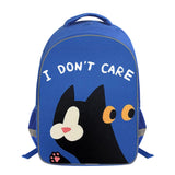 Kid Boy Student Cartoon Cat Cute Cartoon Backpack Schoolbag