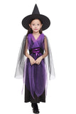 2026 Children's Halloween Costumes European and American Girls Cos Cosplay Witch Show