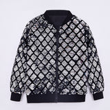 1-12T Kid Baby Boy Girl Plaid Sequined Performance Party Versatile Coats Jacket