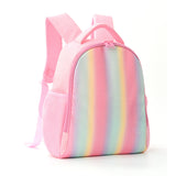 Kid Student Backpack Rainbow Travel Leisure Schoolbags