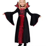 Halloween Children's Costumes Girls Skirts Horror Vampire Costumes Stage Costumes