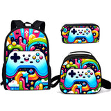 Kid Game Console Handle Schoolbag Students School Season 3 pcs/set