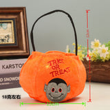 Handheld Pumpkin Bag Witch Ghost Owl Sugar Bag Halloween Decoration