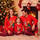 Family Matching Parent-child Christmas New Year Pajamas Loungewear
