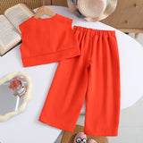 Kid Baby Girl Summer Suit Casual Fashion 2 Pcs Set
